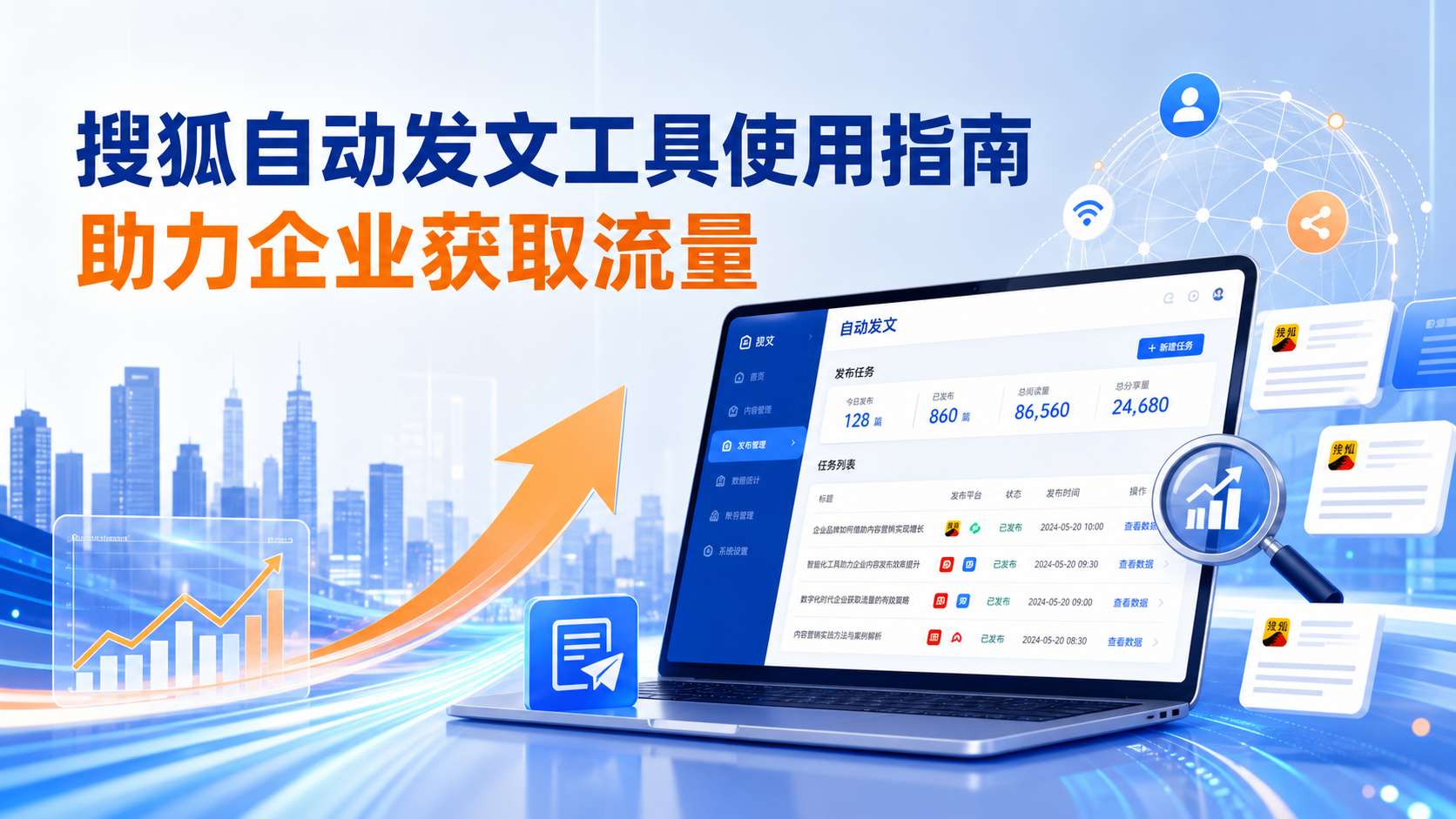 搜狐自动发文工具的使用指南:助力晋城企业获取流量